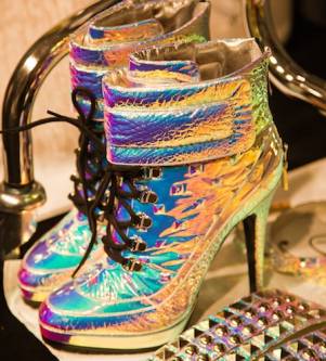 high tops rainbow