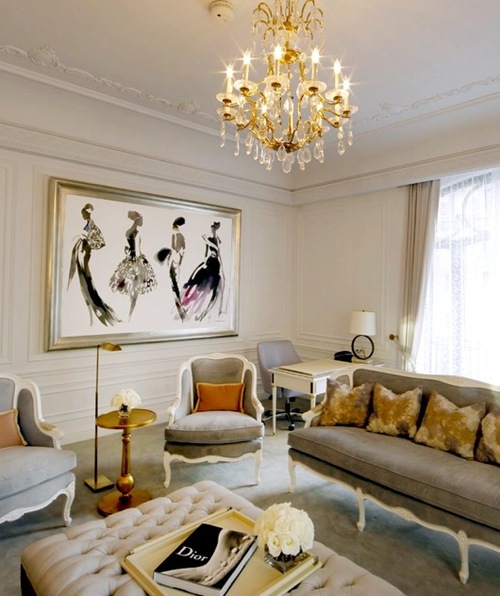 beautiful sitting room | StyleCaster