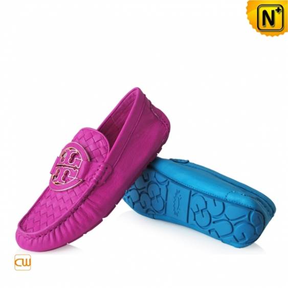 Women Leather Loafers Shoes CW300380 - cwmalls.com