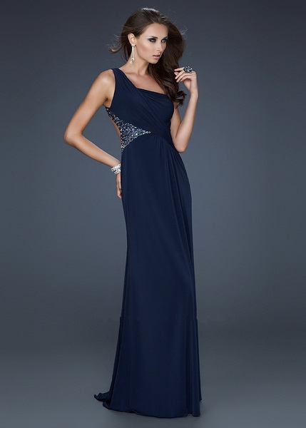 navy blue dresses macy's